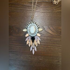 Longer style necklace. Beautiful stones. Worn once.